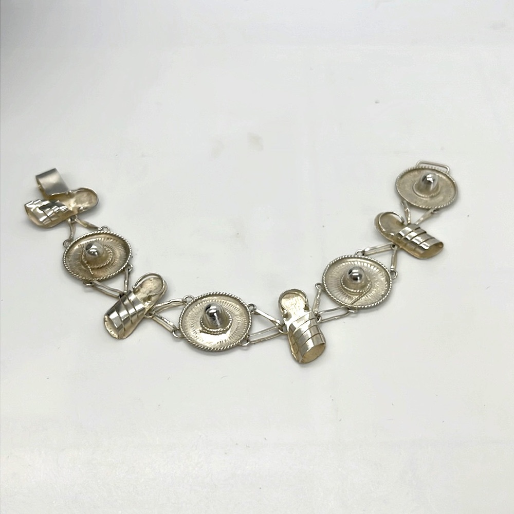 Vintage JA Hecho EN Sterling Silver bracelet